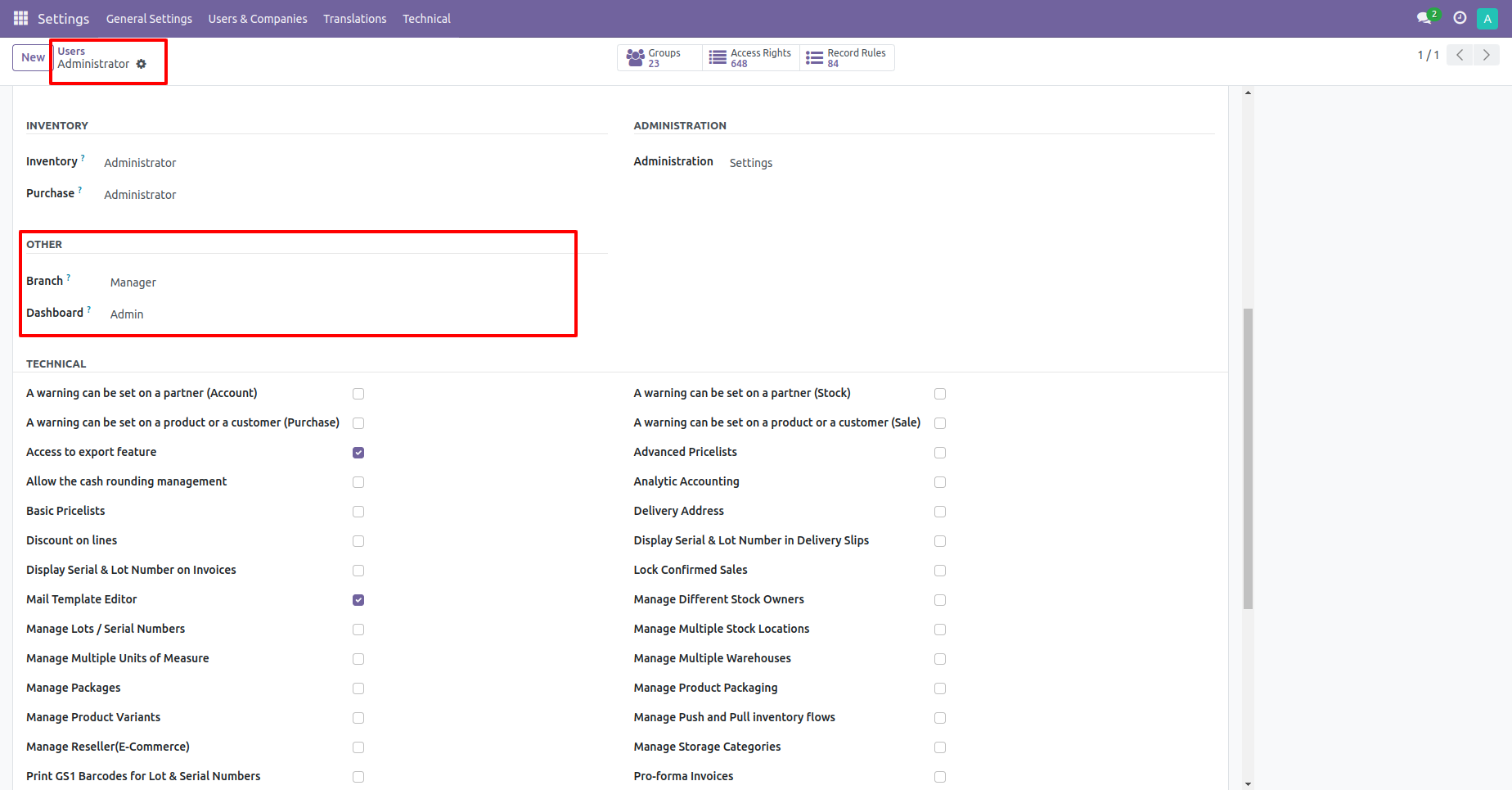 Multi Branch Basic Setting