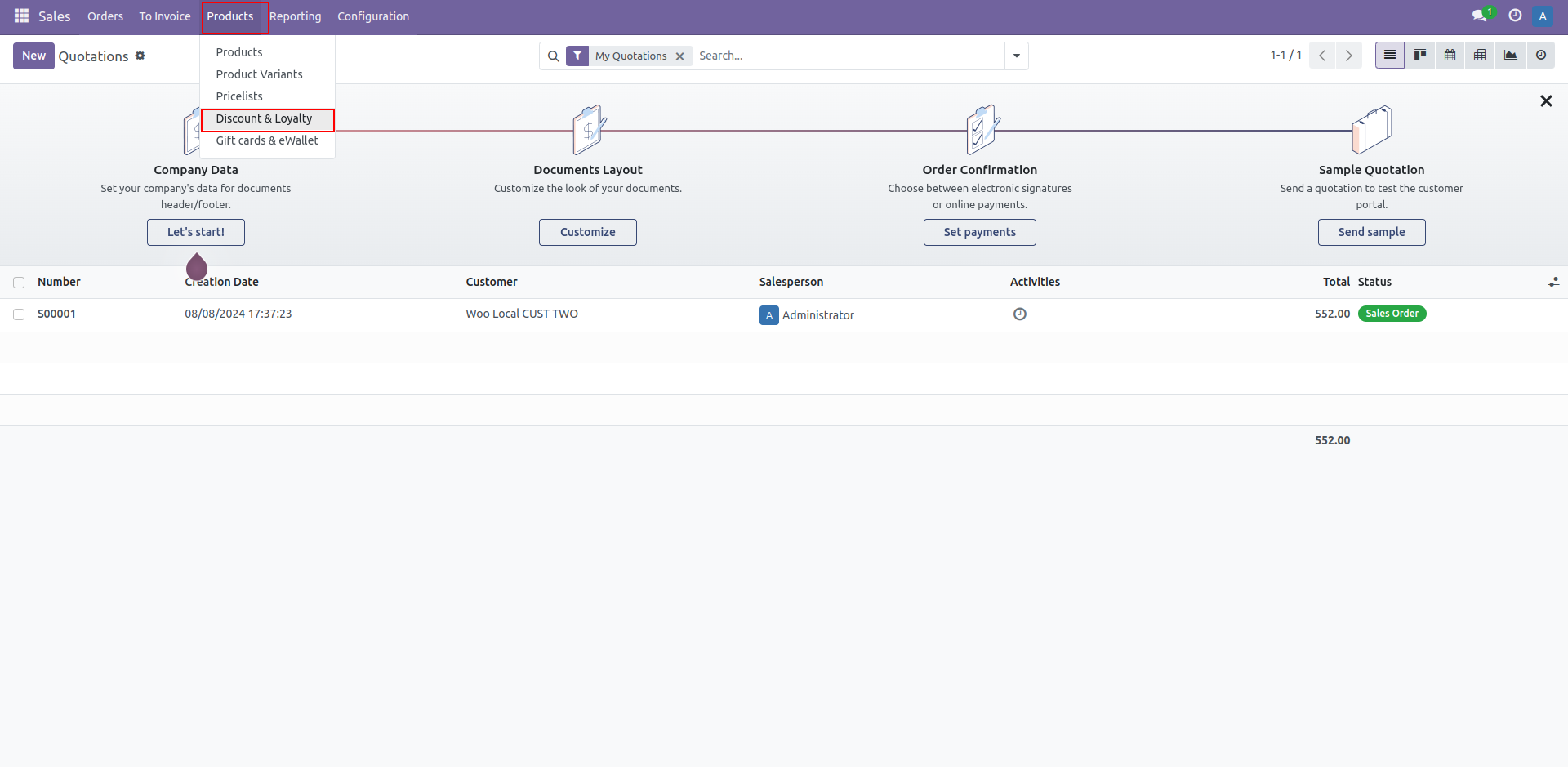 29. Coupon and Discount Menu 