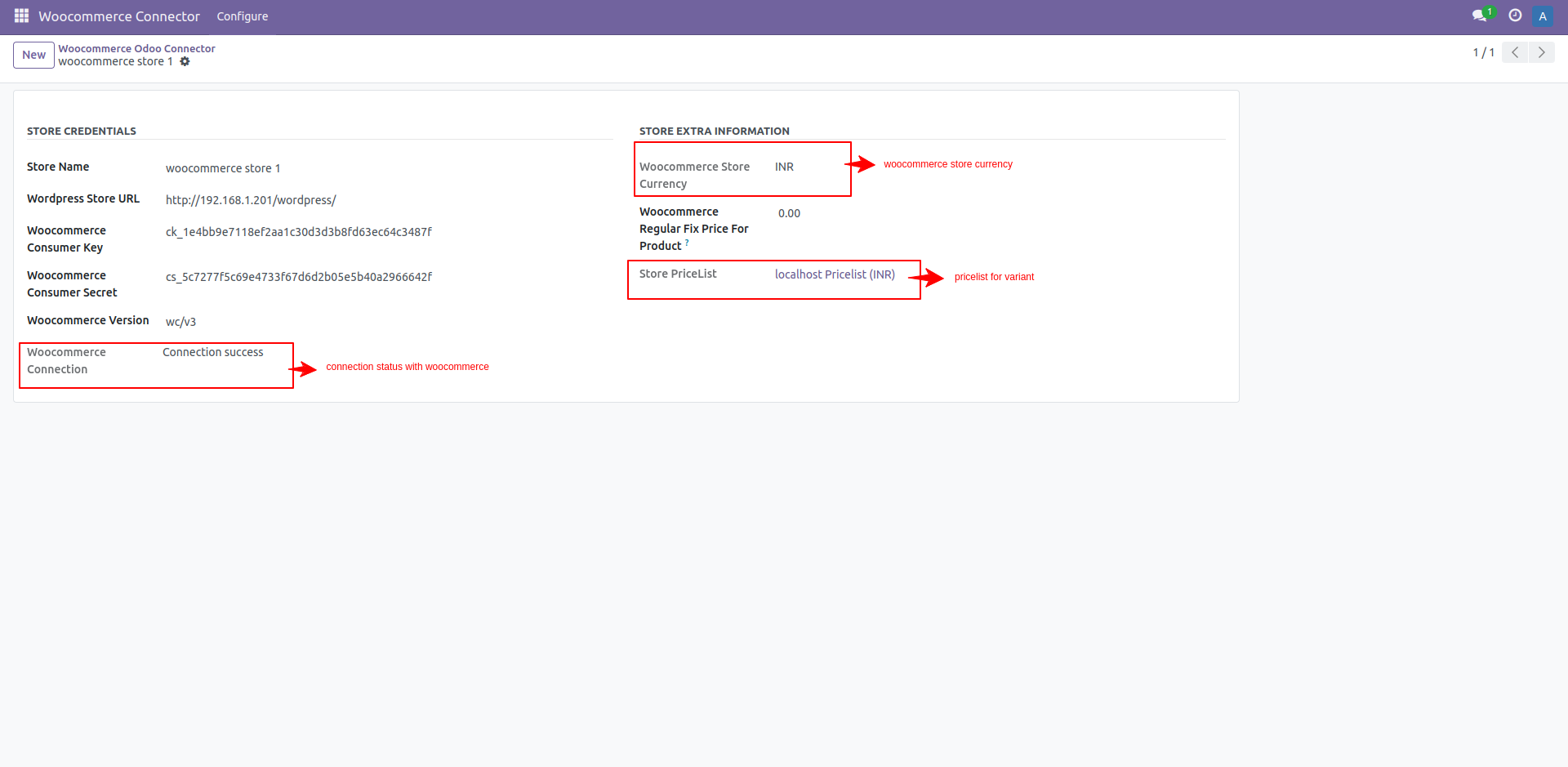 7. WooCommerce Store connection and currency 