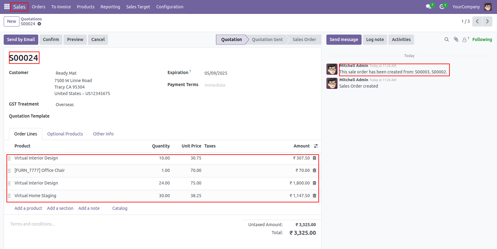 All in One Merge Orders (Sales | Purchase | Invoice) 