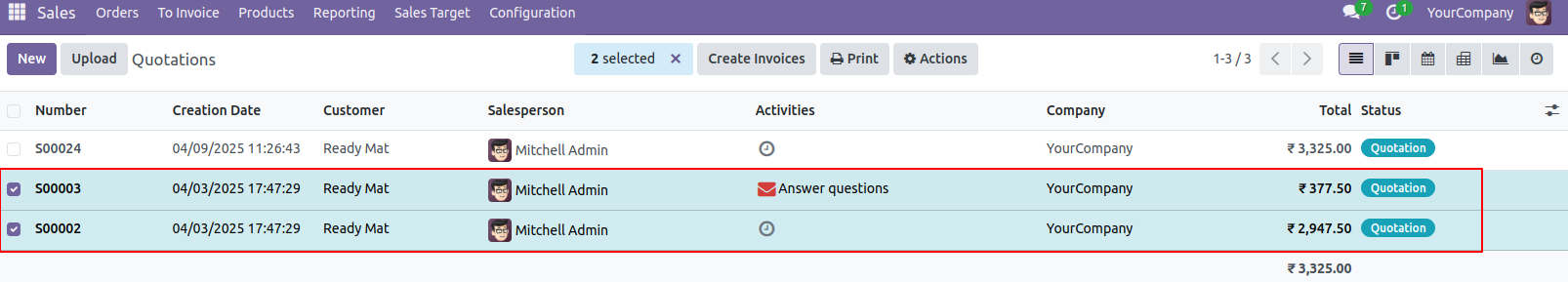 All in One Merge Orders (Sales | Purchase | Invoice) 