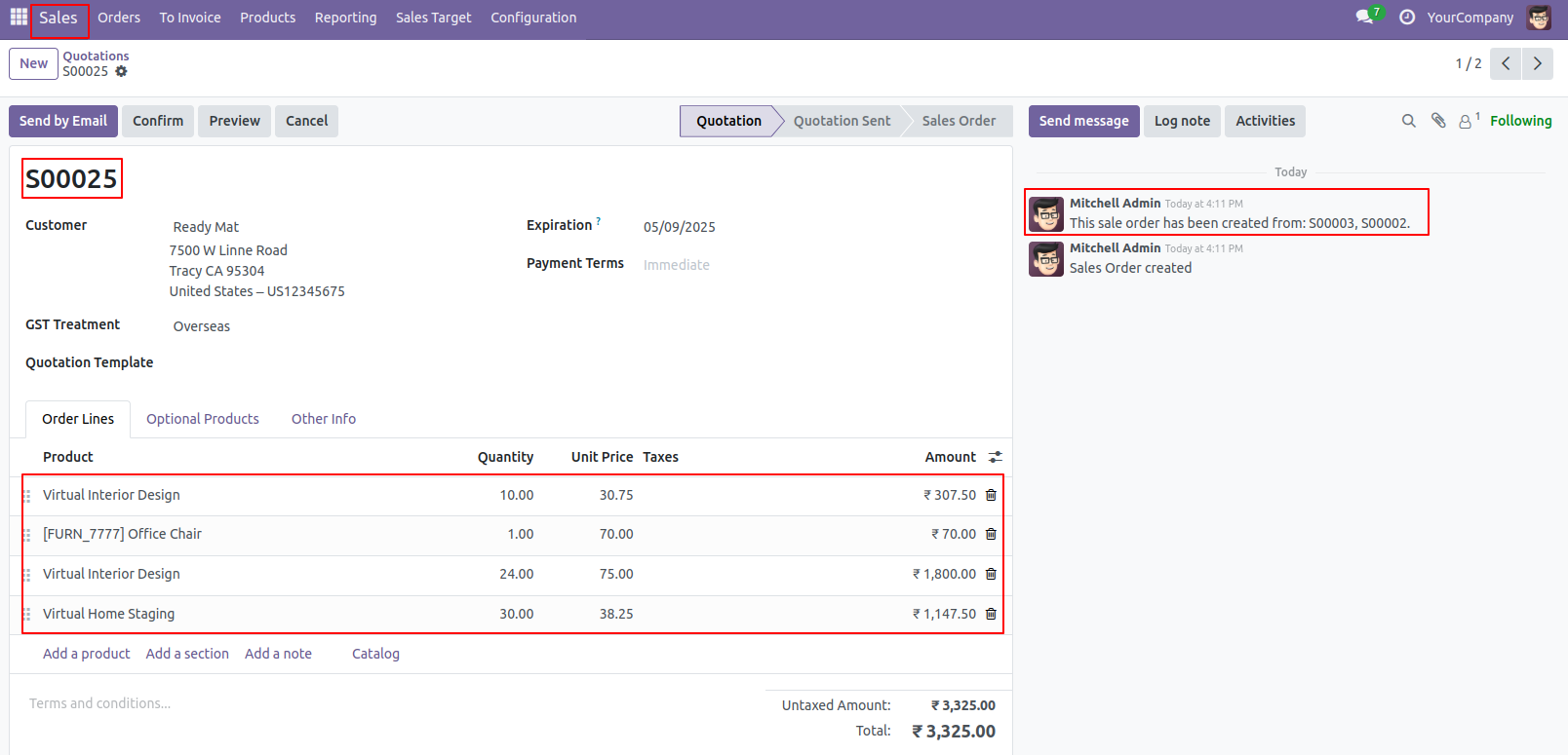 All in One Merge Orders (Sales | Purchase | Invoice) 