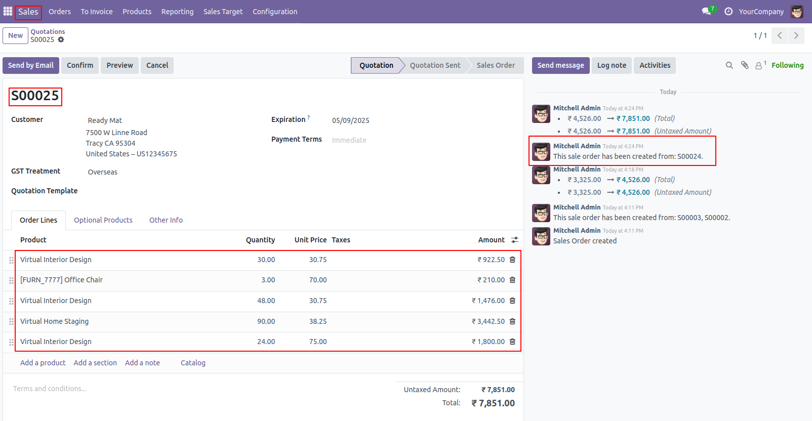 All in One Merge Orders (Sales | Purchase | Invoice) 