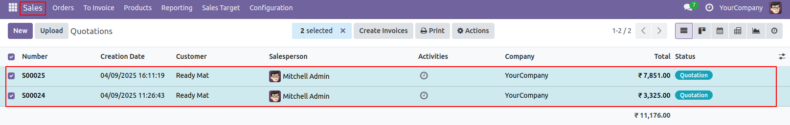 All in One Merge Orders (Sales | Purchase | Invoice) 