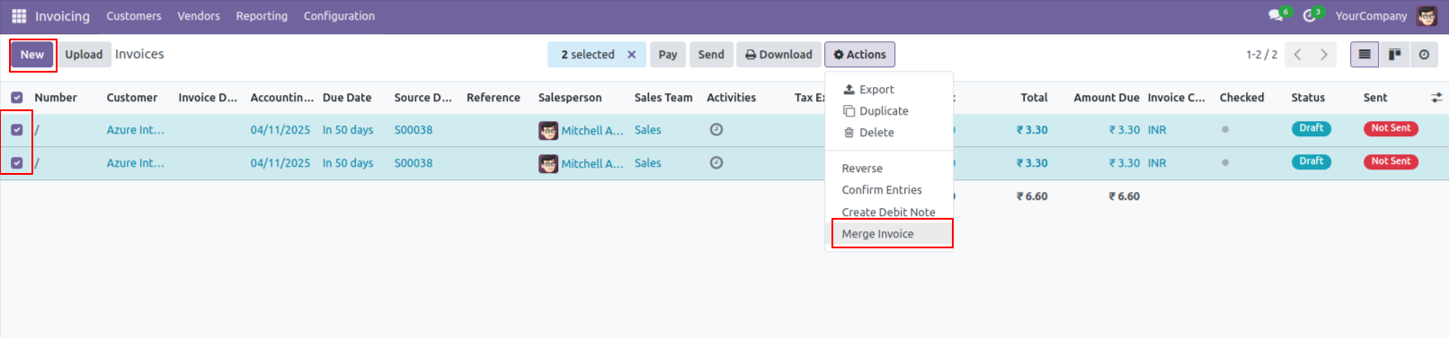 All in One Merge Orders (Sales | Purchase | Invoice) 