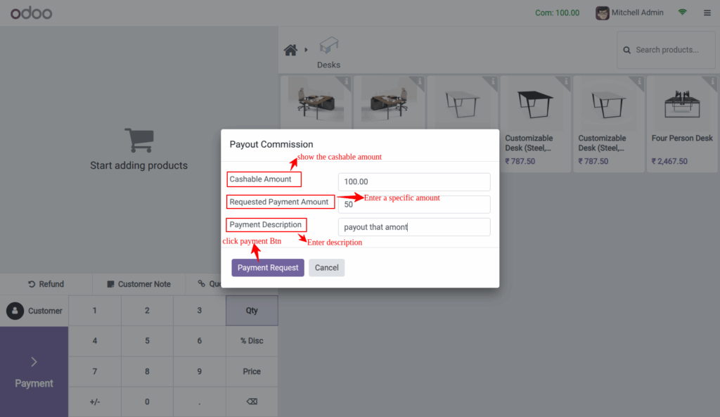 POS Employee Commission in Odoo