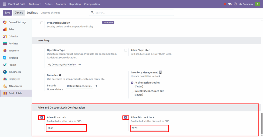 POS Lock Price & Discount