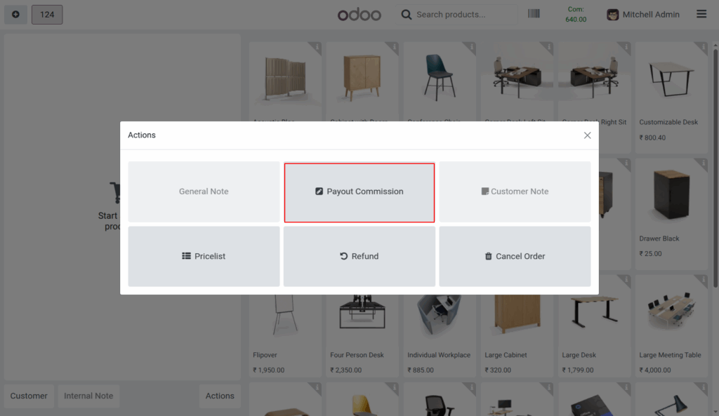POS Employee Commission in Odoo