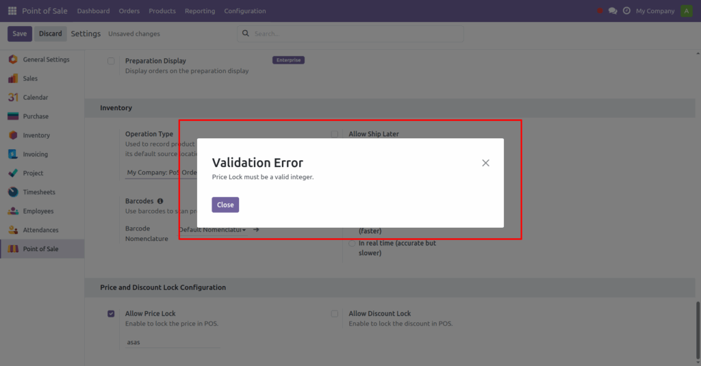POS Lock Price & Discount