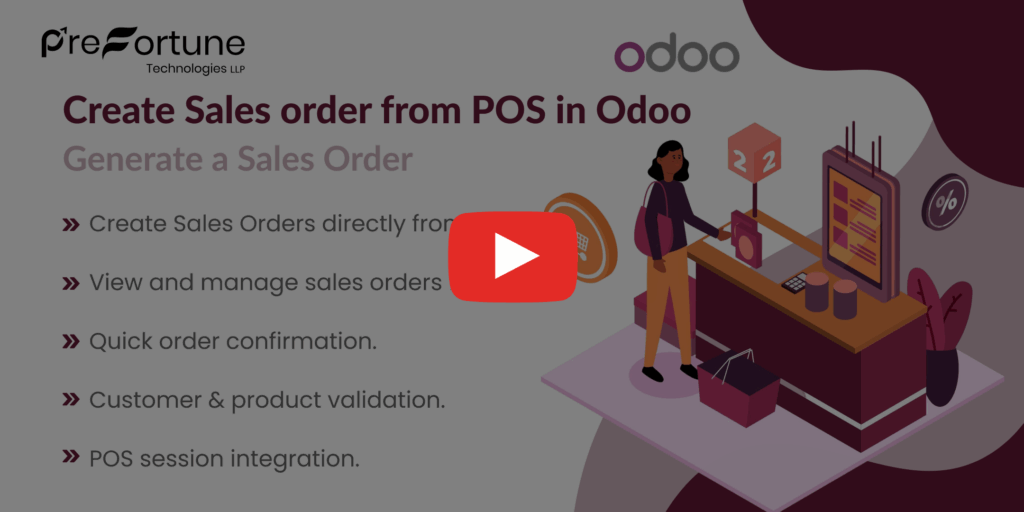 create sales order from POS in Odoo