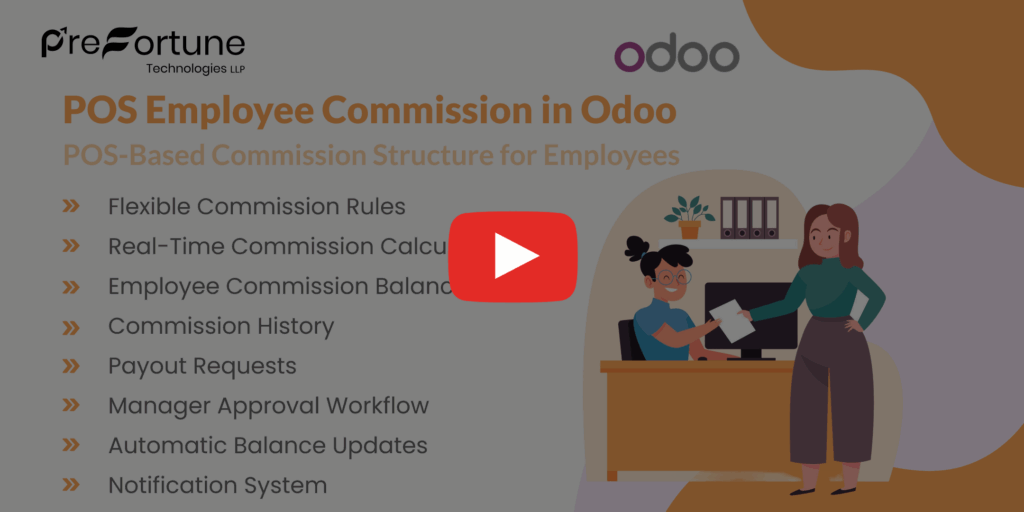 POS employee commission in Odoo