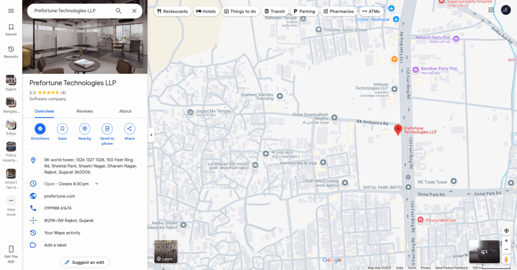 Odoo website store locator
